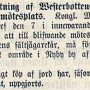 1888 Förflyttning av regementet fr Gumboda till Nyby December 1888